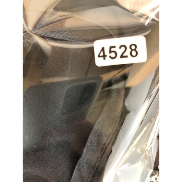 Shoshanna Waldorf Dress Cinched Waist Long Sleeve V-Neck Knee Length Black 4 - Picture 13 of 13